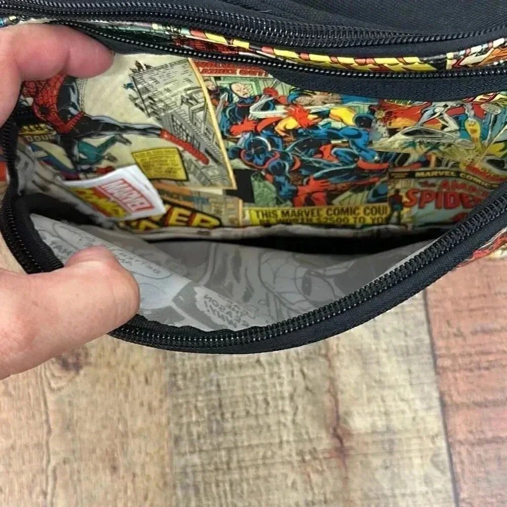 Marvel Comics Fanny Pack Spider-Man X-men Hulk - Picture 8 of 15